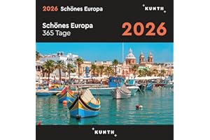 Schönes Europa - KUNTH 365-Tage-Abreißkalender 2026: Tägliche Inspiration in Bild und Text. Kalender zum Aufhängen oder Aufstellen. (KUNTH Abreißkalender 365 Tage)