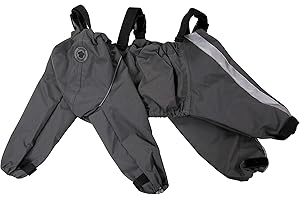 FouFou Dog 62687 Bodyguard Protective All-Weather Dog Pants, XX-Large, Gray