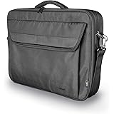 Trust Atlanta Borsa Ecologica per Laptop Fino a 15,6", in Plastica Riciclata, Tracolla e Tasche per Accessori, Custodia per V
