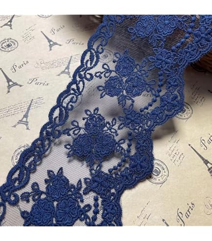 Nastro Pizzo Europeo 5.5cm X 4 Iarde - Per Tende, Abiti E Craft - Foto 7