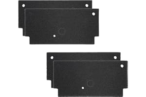 ANBOO 4 sztuki filtrów do suszarki 12022801 dla Bosch Siemens, filtr gąbkowy 292 x 142 x 19mm, filtr podstawy do pralki i suszarki