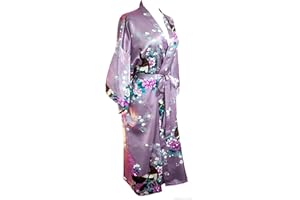 CCcollections Kimono robe long 16 colors Premium Peacock bridesmaid bridal shower womens gift