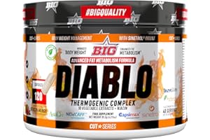 BIG - Quemagrasas Potente para Adelgazar muy Rapido, Fórmula Exclusiva con 10 Ingredientes, Elimina la Grasa y Ayuda a Bajar de Peso, Acelera el Metabolismo en Hombre y Mujer, 40 Servicios, 120 caps