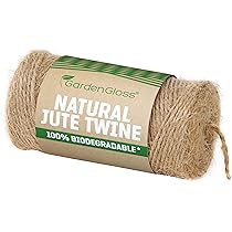 Cuerda Yute Natural Pack 3 Cuerdas Yute Natural - 300m Total - 1.5mm Grosor - Para Manualidades Y Jardín Hilo Macrame