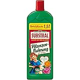 Substral Pflanzen-Nahrung mit Guano, Hochwertiger Universal-Flüssigdünger für Grünpflanzen und Blühpflanzen, im Zimmer auf Ba