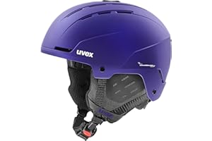 uvex Stance, Casque de Ski, Adulte Unisexe, Purple bash Matt, 54-58 cm