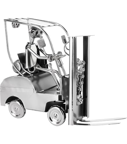 Steelman24 I Omini di Viti Saldatore con Piastra di Incisione Personale I Idee Regalo Originale I Soprammobili in Metallo I Modellino