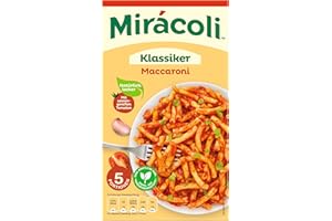 ‎MIRÁCOLI Miracoli 5 Servings Maccaroni Classic 560.4 g I with Tomato Sauce and Spice Mix I Pasta I Noodles I Ready Meals