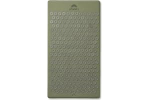 ‎SHAKTIMAT ShaktiMat [The Original Since 2007] Premium Acupressure Mat for Relaxation for Back, Neck, Feet, Ethical Handmade, GOTS Certified Organic Cotton, Sage Green