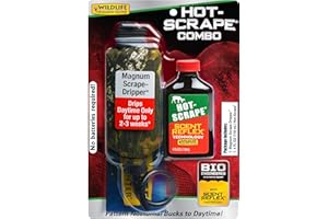 Wildlife Research Dripper Combo synthetischer Hot Scrape Duft, Silber, 118 ml