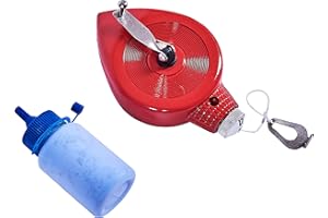 Amtech G3750B 2 Piece 30m (100ft) chalk line kit