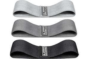 Amonax Bande de Resistance Musculation en Tissu pour Femme, Bande de Butin pour Exercice de Squat, Elastique Musculation comme équipement pour la Perte de Poids, Sport Musculation pour Jambes Fesses