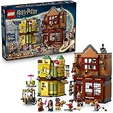 LEGO Harry Potter Kaliteli Quidditch Malzemeleri ve Dondurma Salonu 76452-8 Yaş ve &Uuml;zeri &Ccedil;ocuklar i&ccedil;in Diagon Yolu D&uuml;kkanları