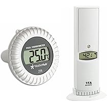 TFA WeatherHub'' Thermo-Hygro zender met Zwembad zender