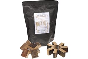 Räucherspan.de - Räucherholz Eiche aus dänischen Whiskyfässern für BBQ & Smoker - feinherber aromatischer Duft, Whisky Planks, 750 g