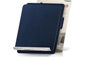 OAZ Patch Tissu Autocollant, 23 x 28 cm 2 pièces Toile Tissu Autocollant, Bleu marine, Toile Imperméable Patch Autocollant pour Canapé Tente Meuble Siège Voiture Chaise Longue