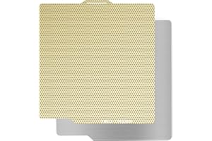 Twotrees Dwustronna płyta budowlana PEI z wzorem plastra miodu i włókna węglowego, 257 x 257 mm – kompatybilna z drukarkami 3D Bambu Lab X1, X1C, P1P