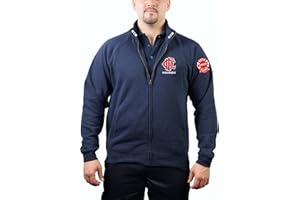 feuer1 Chicago Fire Dept. Paramedic II Sweat Jacket, White/Red