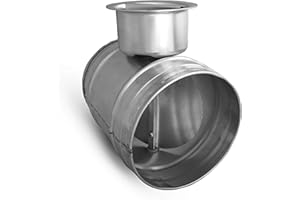 MKK - 10814-05 – Valvola a farfalla, tubo di ventilazione, regolatore di aria, diametro 160 mm