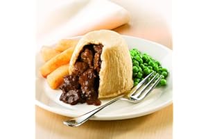 WRIGHTS PIES Wrights Frozen Steak & Ale Suet Pudding - 8x390g