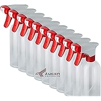 ÄUGEN GmbH | 10 Stk a 500ml Sprühflaschen | rundum verbesserte Sprühköpfe | leer | transparent | klar | Spray Bottle