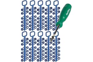 Rain Bird 5000 Series Rotor Nozzles, 10 Pack: 5000RCTREE 5000, 5004, 4252NZLPK, 42SA+, 52SA, 42SA Series Nozzle Trees Bundle with Rotor Tool Screwdriver