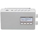 Panasonic RF-D10EG-W Digitalradio (DAB+/UKW Tuner, Netz- und Batteriebetrieb) weiß