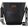 Wrangler Bucket Handbags for Women Crossbody Shoulder Purse with Organizer Insert