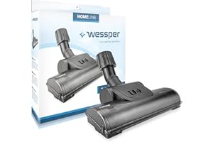 Wessper Turbo Brosse d'aspirateur pour AEG-Electrolux Samsung Miele Vampyr Vario Electrolux Philips Bosch Siemens Rowenta Karcher Vax Hoover Privileg Nilfisk Numatic Dirt Devil Progress (32mm-38mm)