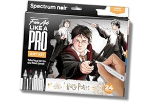 Spectrum Noir Pro Fan Art Set - 24-teilig - Harry Potter