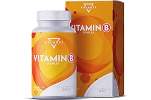 BALANCE FEEL YOUR SELF VITAMINA B COMPLEX - 240 COMPRESSE (Scorta 8 Mesi) | Vitamina B Complex | Complesso Vitamine B, B1, B2, B3, B5, B6, B8 (Biotina), B9 (Acido Folico), B10, B12 Pura, Alto Dosaggio | Made in Italy