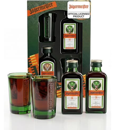 Take the Shot Jägermeister Gift Pack – 2 x 5cl Miniatures with Two