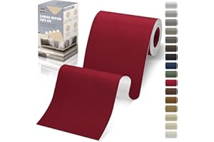 OAZ Parche adhesivo de tela, 10 x 200 cm Parche adhesivo de tela, nojo vino, lona impermeable Parche adhesivo para sofá, cortina, mueble, asiento de coche, tumbona