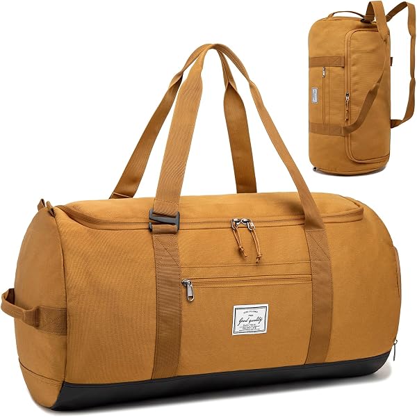 LOVEVOOK Borsone 60L Con Scomparto Scarpe E Zona Umida | Bagaglio A Mano Aereo | Unisex Per Palestra E Viaggi