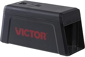 PROTECT HOME Trappola per Topi Elettronica, Pulita e sicura Contro i ratti, Efficace e Non tossica, per Interni, Colore Nero