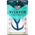 The AVIATOR Pet Bird Harness and Leash: X-Large Blue