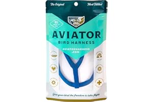 THE AVIATOR Das Aviator Vogel Geschirr & Lein – Made in America