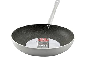 Ballarini Professionale Granite Padella Svasata Bassa, Alluminio, 40 cm