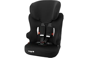 Seggiolino auto RACER gruppo 1/2/3 (9-36kg) con protezione laterale - 3 stelle ADAC - Made in France - Nania (Eco negro)