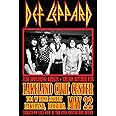 Bharat Udyog Def Leppard Poster - Lakeland Civic Centre Music Band Wall Sticker 300 Gsm Art Card Paper Print Artwork Printed (13x19 inch)