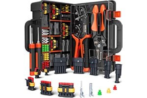 SOMELINE Waterproof Car Electrical Connector Kit, 1–5 Pin, 0.34–2.5 mm², with Ratchet Crimping Tool, Wire Stripper and Terminal Removal Tool – for Automotive, Marine and Motorcycle Wiring