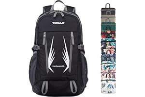 Tomule Mochila Trekking Senderismo Impermeabile Deporte Montana Bicicleta Playa Portatil Plegable Bolsa Viaje Accesorios Trabajo Hombre Trail Mujer Regalo Para Gimnasio Infantil 40L