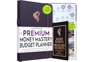 FREEDOM MASTERY Financial Planner - Monthly Budget Planner & Monthly Bill Organizer | A 12-Month Journey to Financial Freedom | Bill Payment Tracker Organizer, Debt, Expense Tracker & Money Saving with Pockets