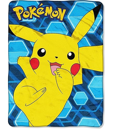 Coperta Pokemon Per Bambini - Plaid In Pile Super Morbido 100x140cm - Ideale Regalo Per Fan