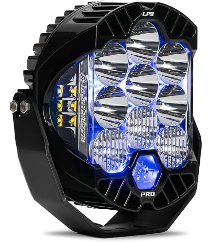 Baja Designs LP6 Pro 6-Inch LED Light - Driving/Combo Beam, 10,300 Lumens (270003)