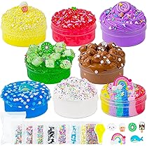 Okaybee 149-teiliges Clown-Schleim-Set Für Kinder – Mit Lufttrocknendem Ton, Modellierschaum & Zubehör