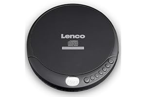 Lenco CD-200 Przenośny Odtwarzacz Cd, Czarny, 5 W