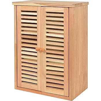 Hängeschrank Kiefer Vollholz massiv natur 022 - Abmessung 50 x 80 x 60