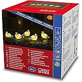 Konstsmide Acryl Set van 5 Vogels in Herfstkleuren - 40 LED's - Warm Wit - 4m - Buiten