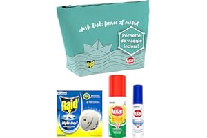 Kit da viaggio contro gli insetti: Raid Night & Day, Autan Tropical Mini Spray 50 ml, Autan Dopopuntura Gel 25 ml